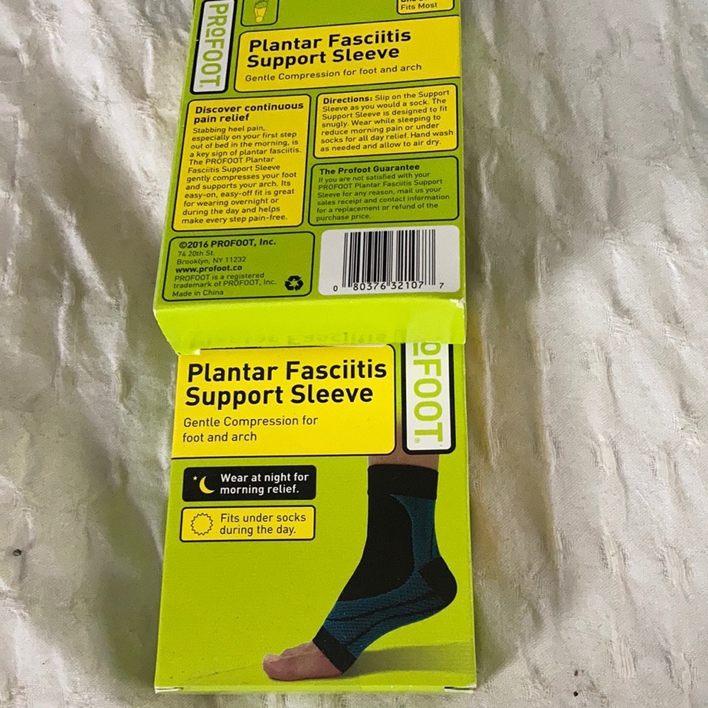 New One Plantar fasciitis support sleeve
